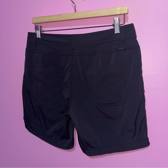 Prana Shorts Women’s‎ Size 10 US Charcoal Dark Grey Revenna Hiking Mid-Thigh - Picture 7 of 8